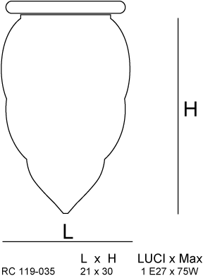 Siru Потолочный светильник из муранского стекла Pozzo Rc 119-035  - Вид №1