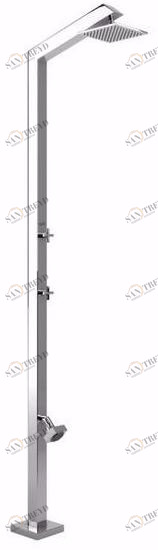 Inoxstyle Летний душ из нержавеющей стали Tecno cube 01015 l stylo