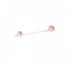 Gentry Home Настенный керамический подстаканник Ivy Розовое золото GH100418