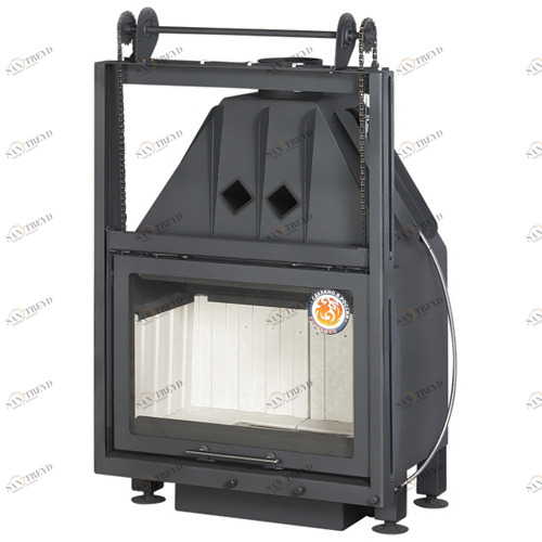 Каминная топка Экокамин АЛЬФА 700К с контргрузом 1468