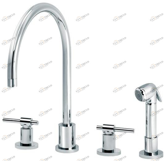 rvb Смеситель для кухни, устанавливаемой на столешнице, с вытяжным душем Dynamic 4027.11.28