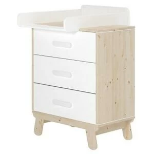 Стол пеленальный Flexa Näst с тремя ящиками, белый