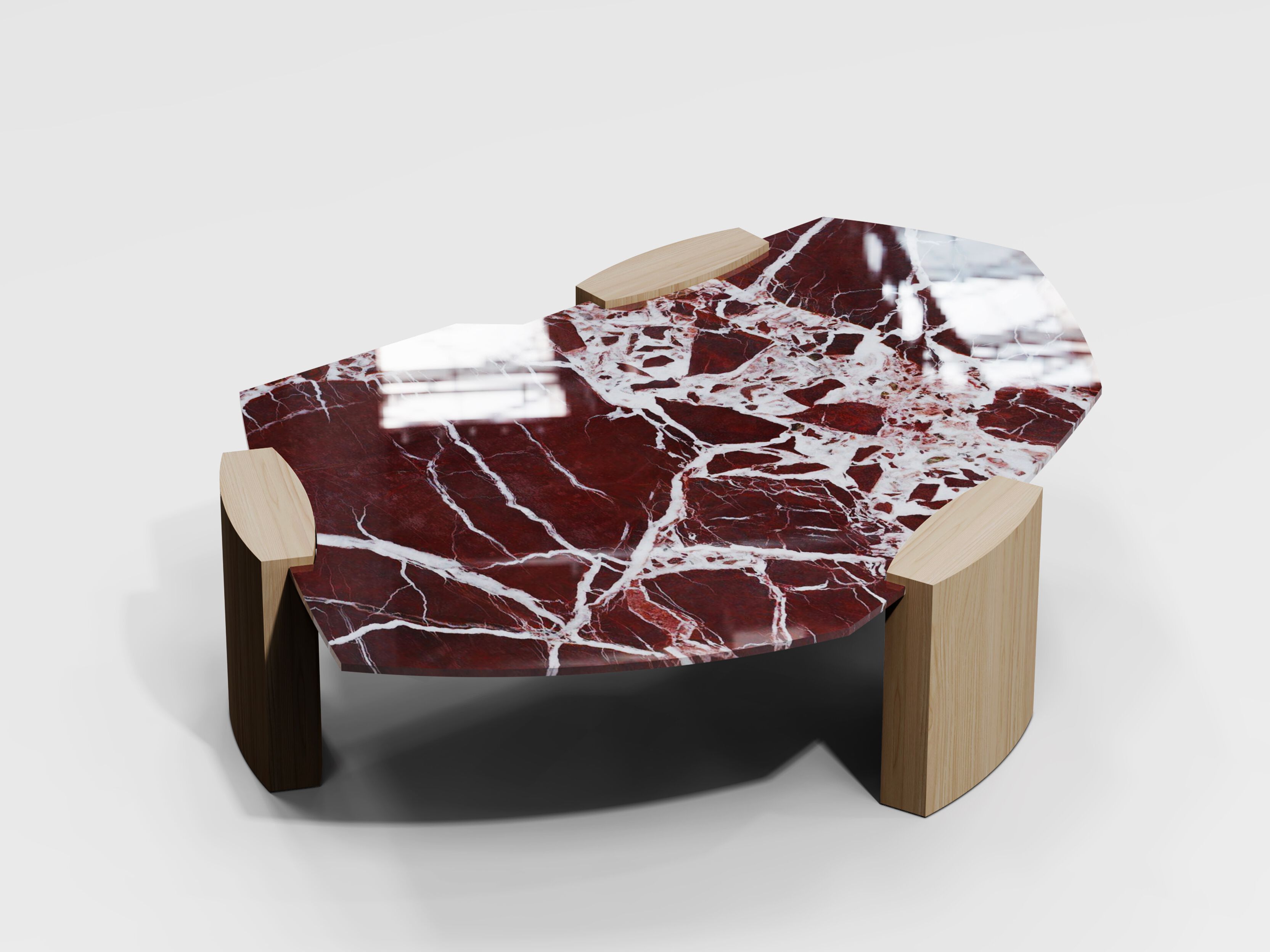 Низкий мраморный журнальный столик Secolo KORA X ARCH-00119517 - Вид №4