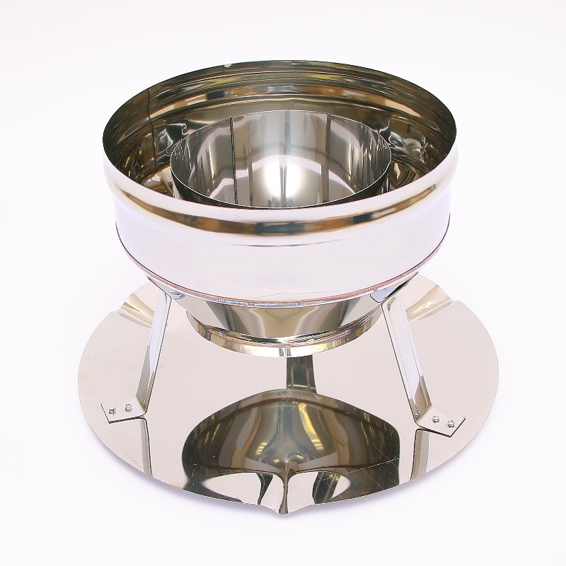 Оголовок Ferrum Ф160х250 нержавеющая сталь (430/0,5мм) FD14160N4FF - Вид №1