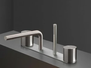 Ceadesign Набор из 2 смесителей для ванны с прогрессивной кромкой и ручным душем Opus Ops 28