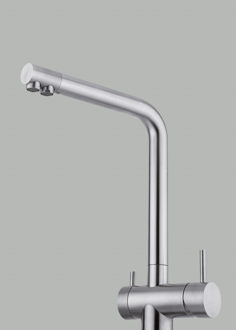 Idealaqua Inox. 383. Смеситель для кухонной мойки. Quadrodesign - Вид №3