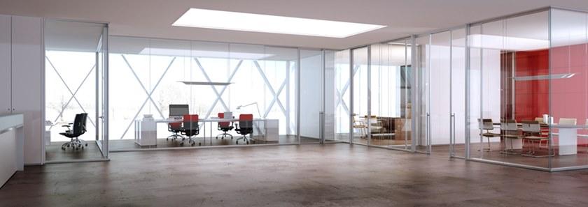 MASCAGNI Мобильная стена из алюминия и стекла для офиса Allinone sun-id-1370513 - Вид №27