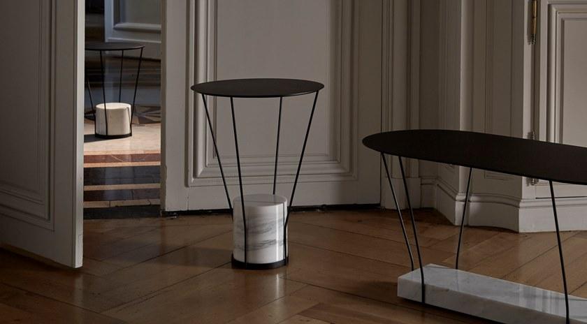 RADAR INTERIOR Овальный журнальный столик из металла Lest sun-id-1412964 - Вид №2