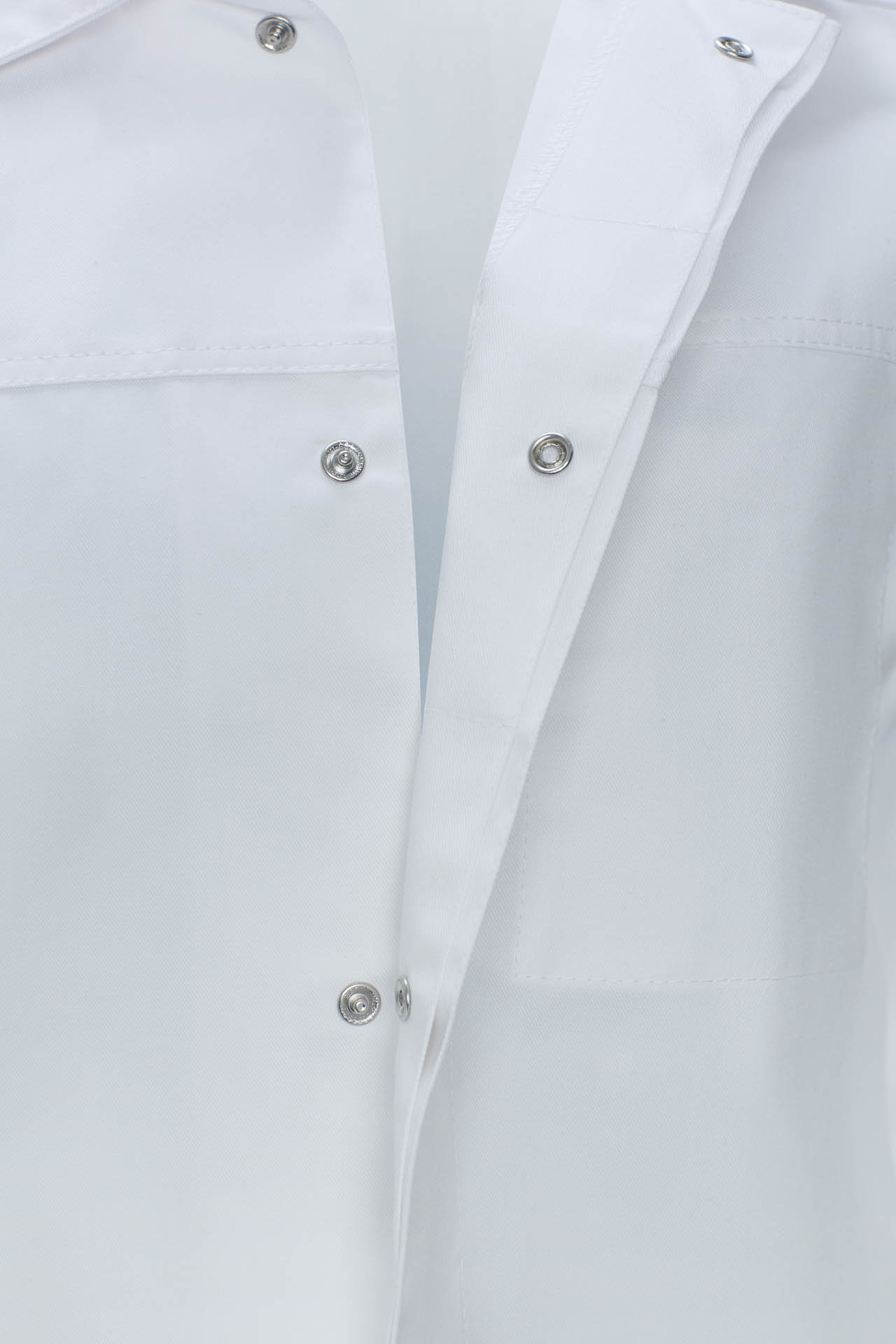 5041540 Куртка Эйч-Лайн мужская белая  Одежда для поваров  размер 52-54/170-176 Спецодежда  - Вид №4