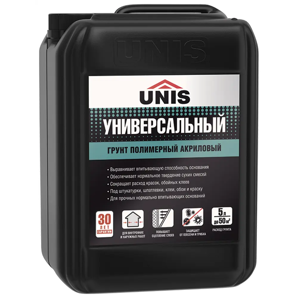 Грунтовка универсальная Unis 5 л STLM-2080899