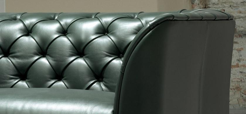 Natuzzi Кожаный диван с тафтингом La scala sun-id-1453591 - Вид №4