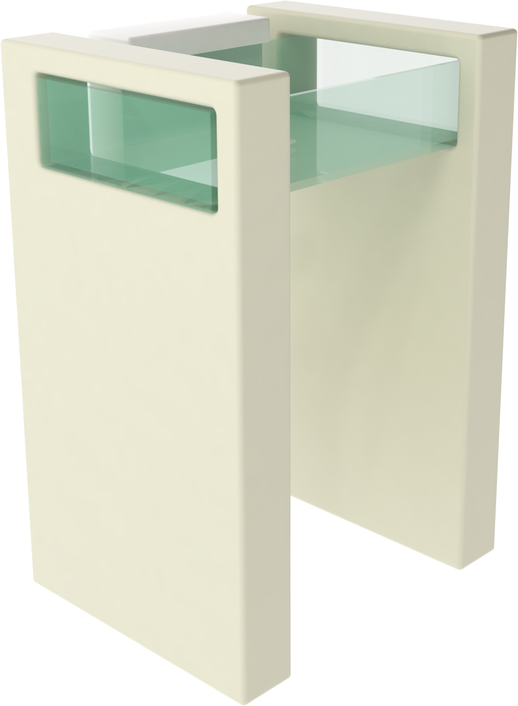 GLLACOL60BW13 Напольная раковина стоящая GSG CERAMIC GLASS