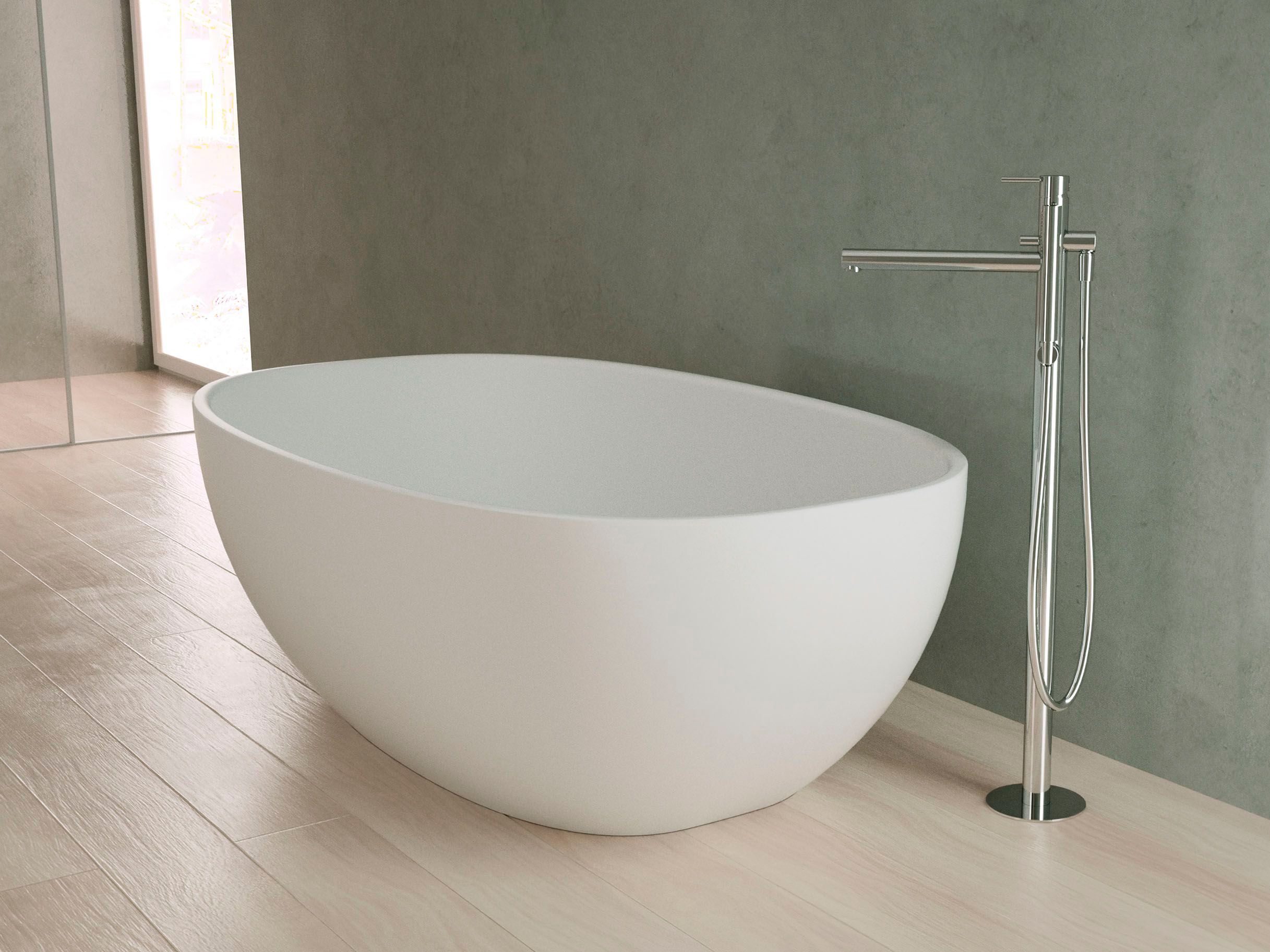 Однорычажный смеситель для ванны с ручным душем GUGLIELMI RUBINETTERIE Sprint One ARCH-00140866 - Вид №1