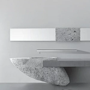 08LP1LR Накладная раковина на столешницу  прямоугольная Toscoquattro