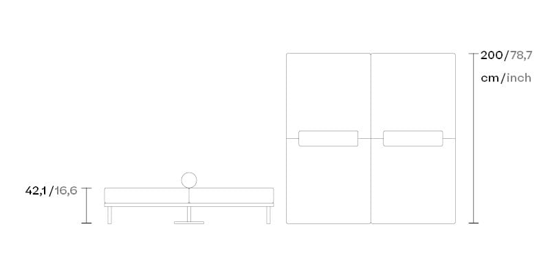 Квадратный зонтик Kettal погода ARCH-00120234 - Вид №12