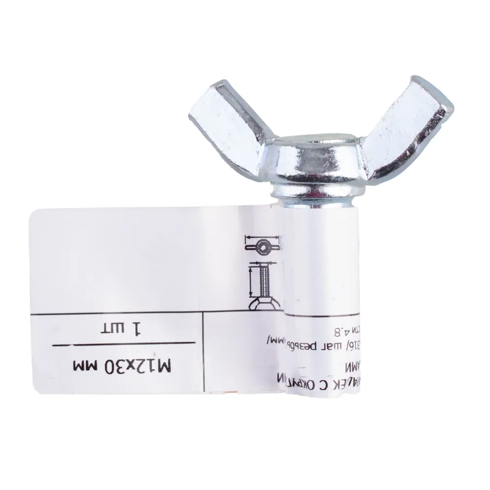 Винт барашковый DIN 316 12x30 мм оцинкованный Santreyd STLM-2207974 - Вид №1