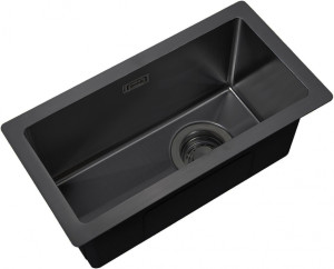 Мойка кухонная ZorG Light ZL R 230440 GRAFIT из нержавеющей стали, графит