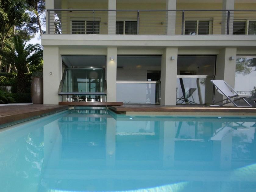 PALLADIO Подъемно-раздвижная дверь из стали Corten ™ sun-id-1486151 - Вид №13