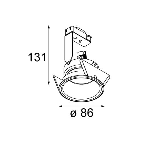 Утопленный светодиодный прожектор Modular Lighting Instruments LOTIS ARCH-00100749 - Вид №32