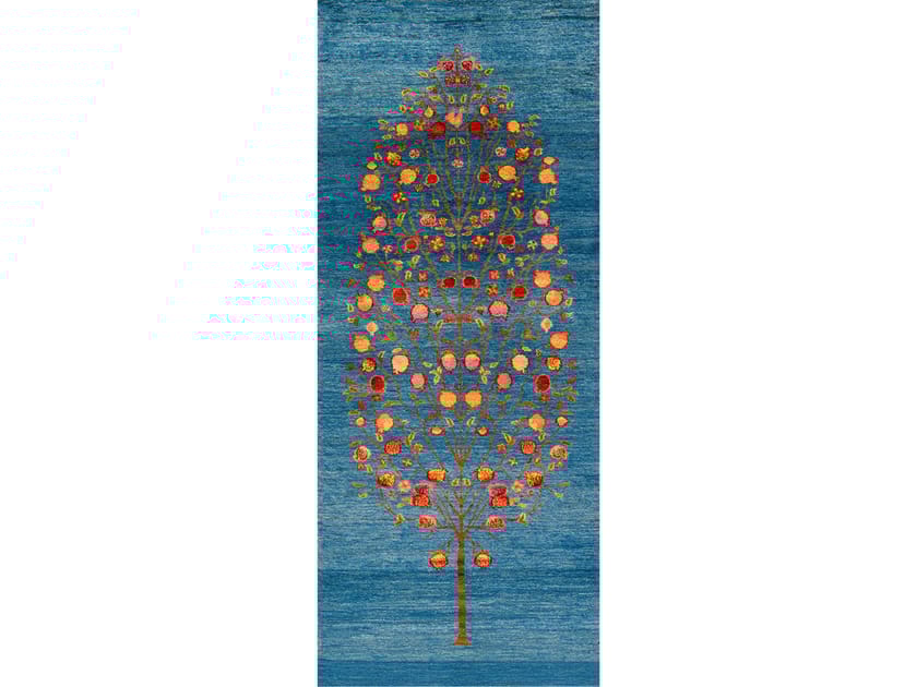 Прямоугольный шерстяной ковер на заказ Zollanvari Gabbehs Flora &amp ARCH-00123357