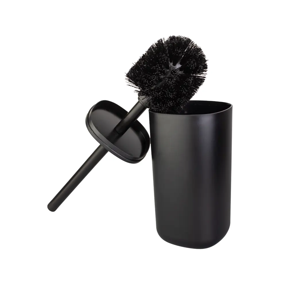 Ёршик для унитаза Аквалиния Mystery цвет черный STLM-2193673 - Вид №1