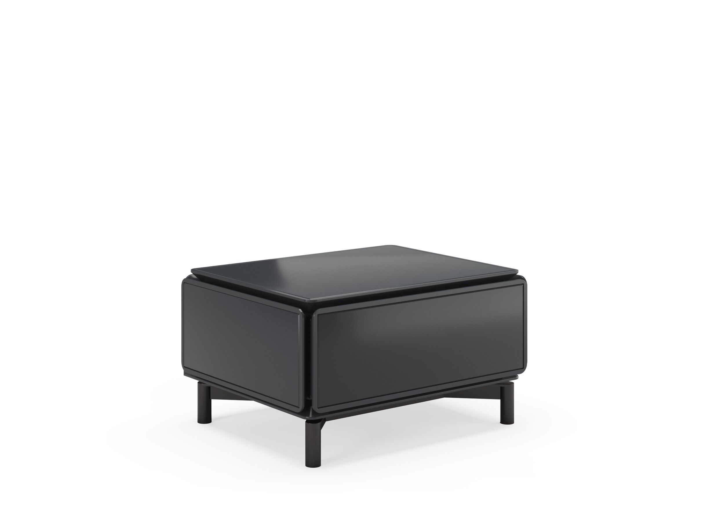 Деревянная прямоугольная тумбочка с ящиками PRADDY Metro ARCH-00045889