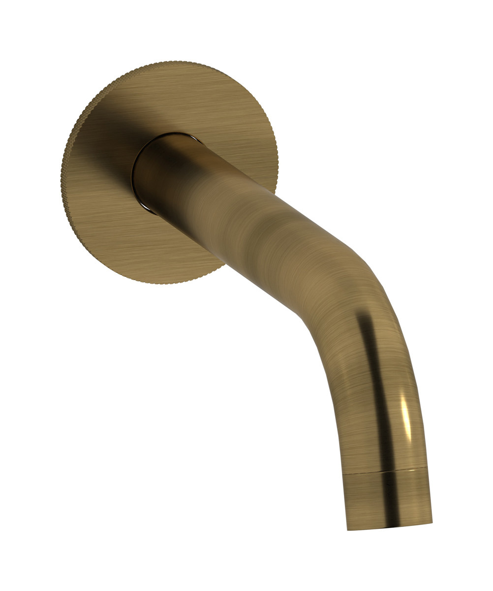 Настенный длинный излив. WE ARE IB id322mb_23 Modern Bronze Industria