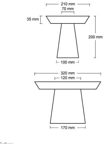 URBI et ORBI Ваза для фруктов в бетоне Siman sun-id-1419448 - Вид №9