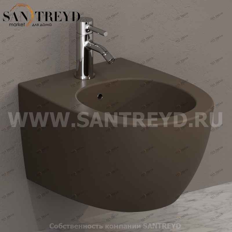 MDS10CS Биде подвесное 4ALL Ceramica Globo