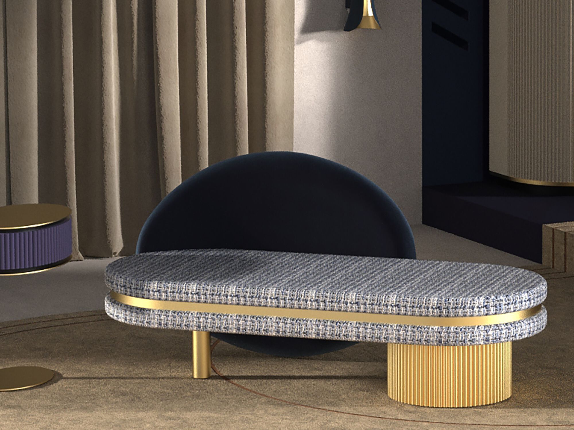 Ткань Dormeuse CASA +39 ECLIPSE ARCH-00054848 - Вид №1