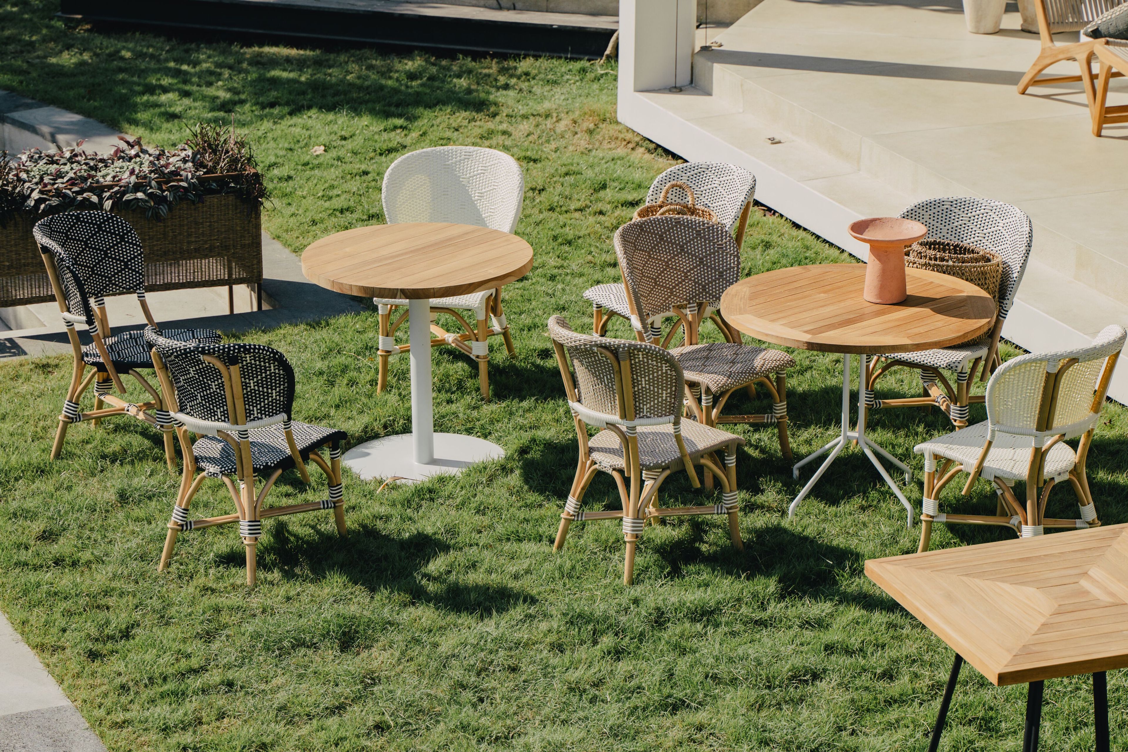 Ротанг сад стул с открытой спинкой cbdesign бистро ARCH-00150703 - Вид №26