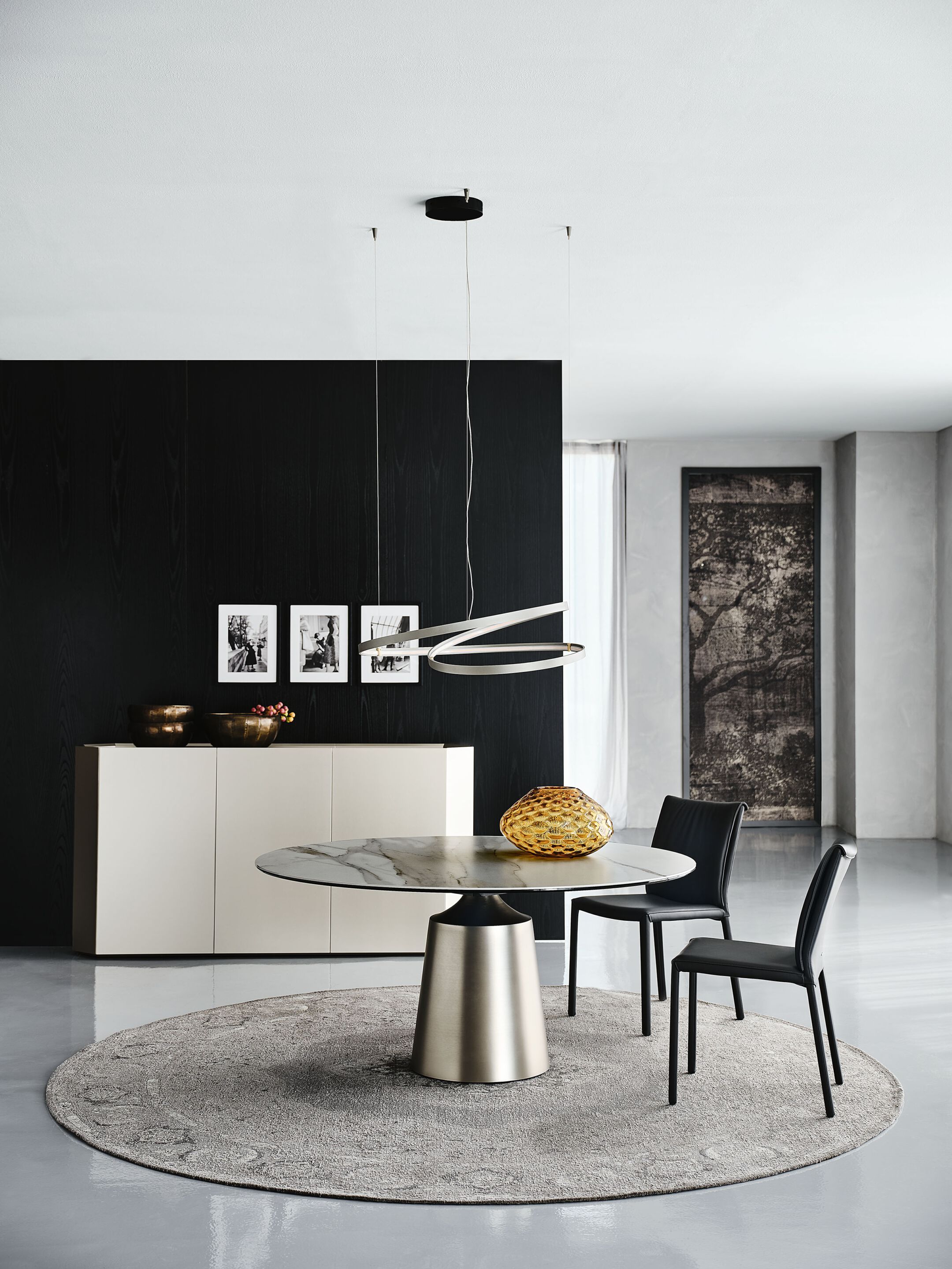 Круглый керамический стол Cattelan italia Yoda ARCH-00099271 - Вид №4