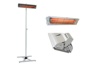 Инфракрасный радиатор для больших пространств с быстрой средней волной