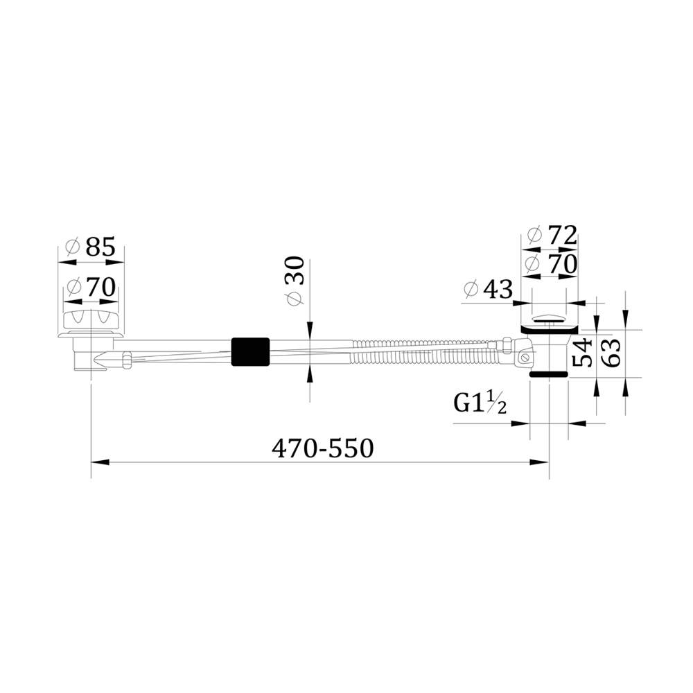 R350S-02 Обвязка для ванны , полуавтомат Raiber  - Вид №3