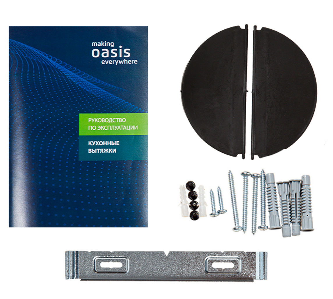 8109522 Вытяжка наклонная Oasis NC-60W белый/белый STDN-0060604 - Вид №6