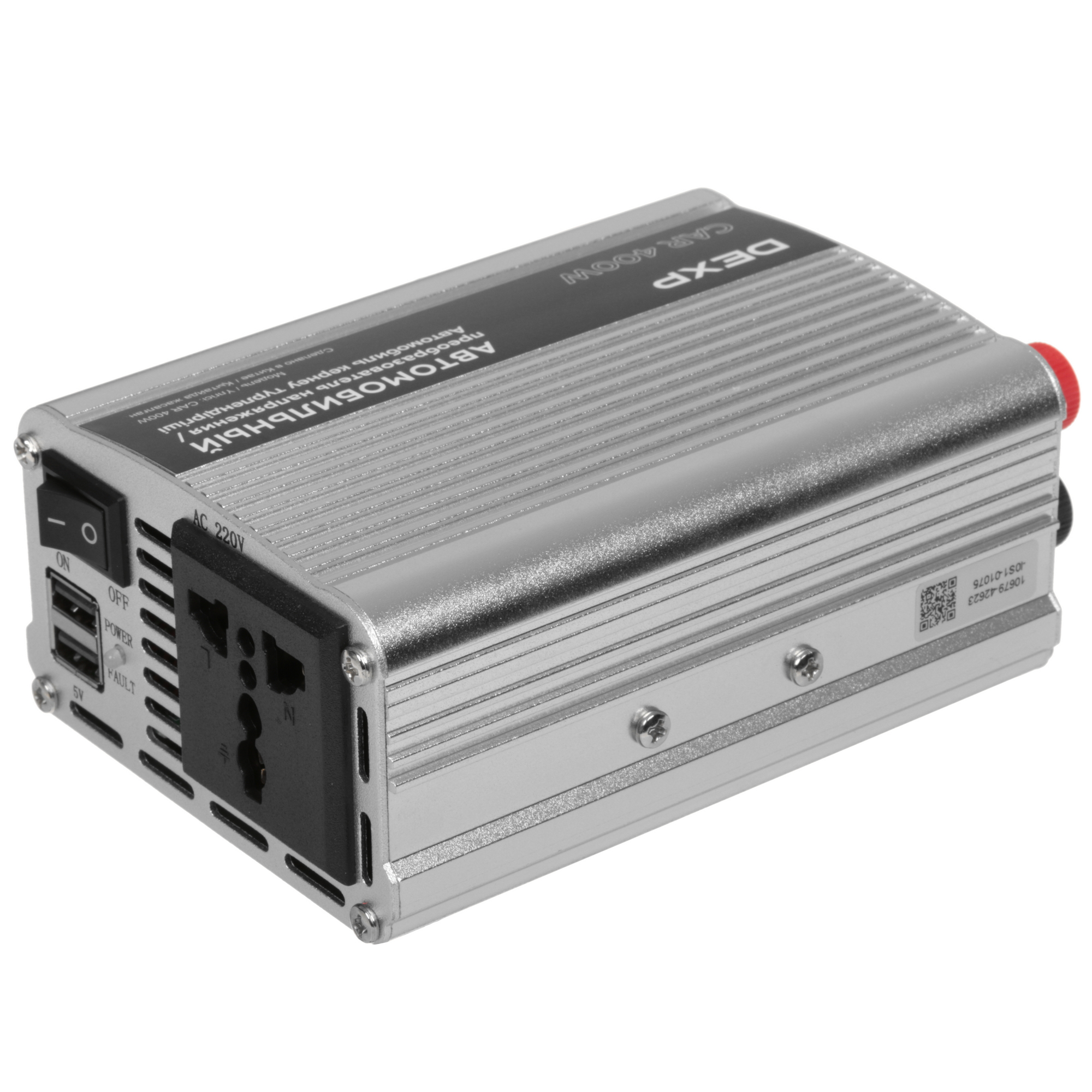 1037025 Инвертор DEXP CAR 400W STDN-0144311 - Вид №1