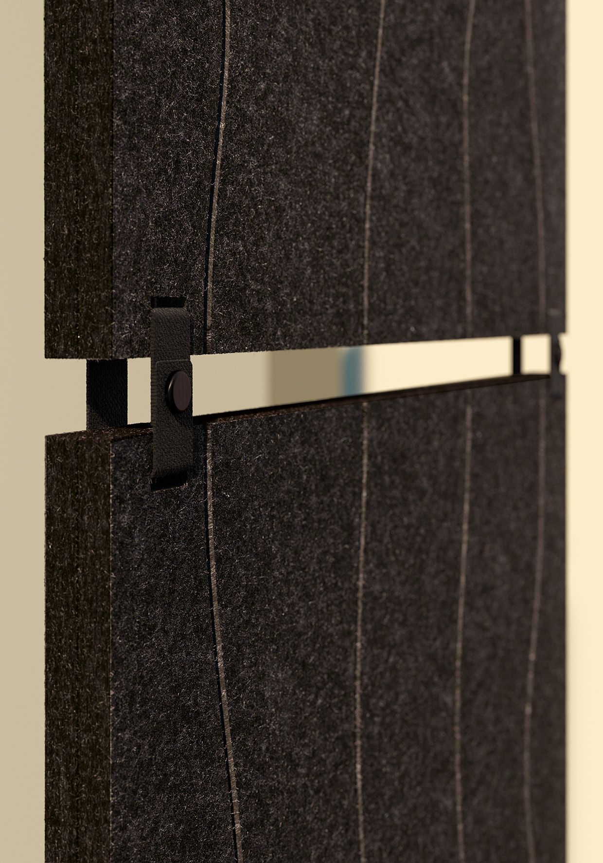 Рециркулированный ПЭТ подвесной звукопоглощающий офисный перегородка Manade Swell ARCH-00128371 - Вид №3