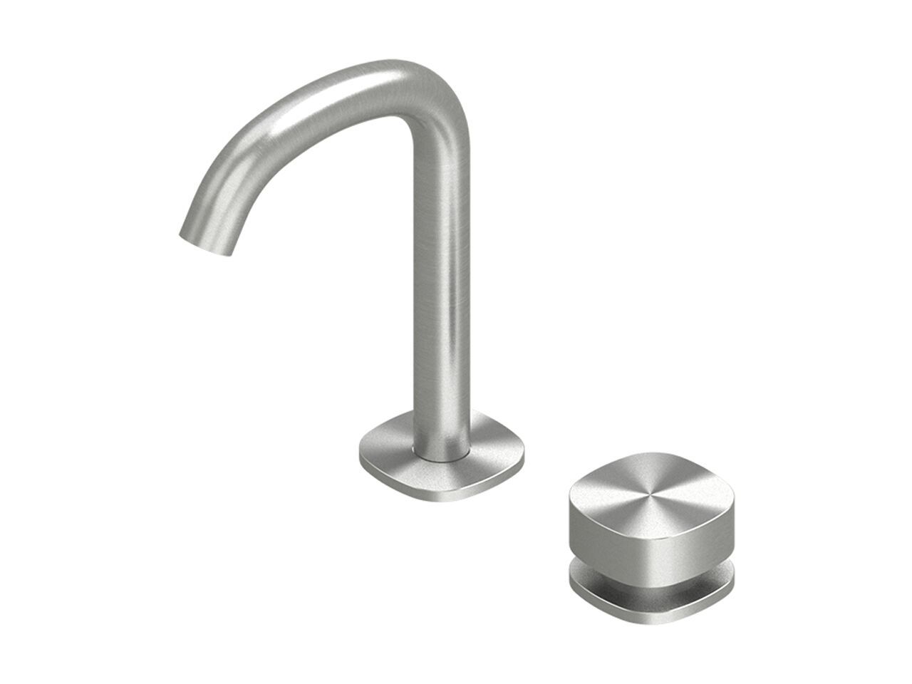 Однорычажный смеситель для раковины из нержавеющей стали Quadrodesign супер ARCH-00140079 - Вид №1