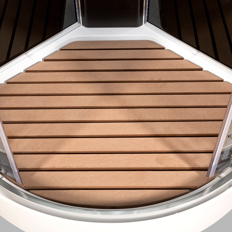 V1245 Душевая кабина DETO Серия V BМ1590 с гидромассажем BLACK - Вид №8