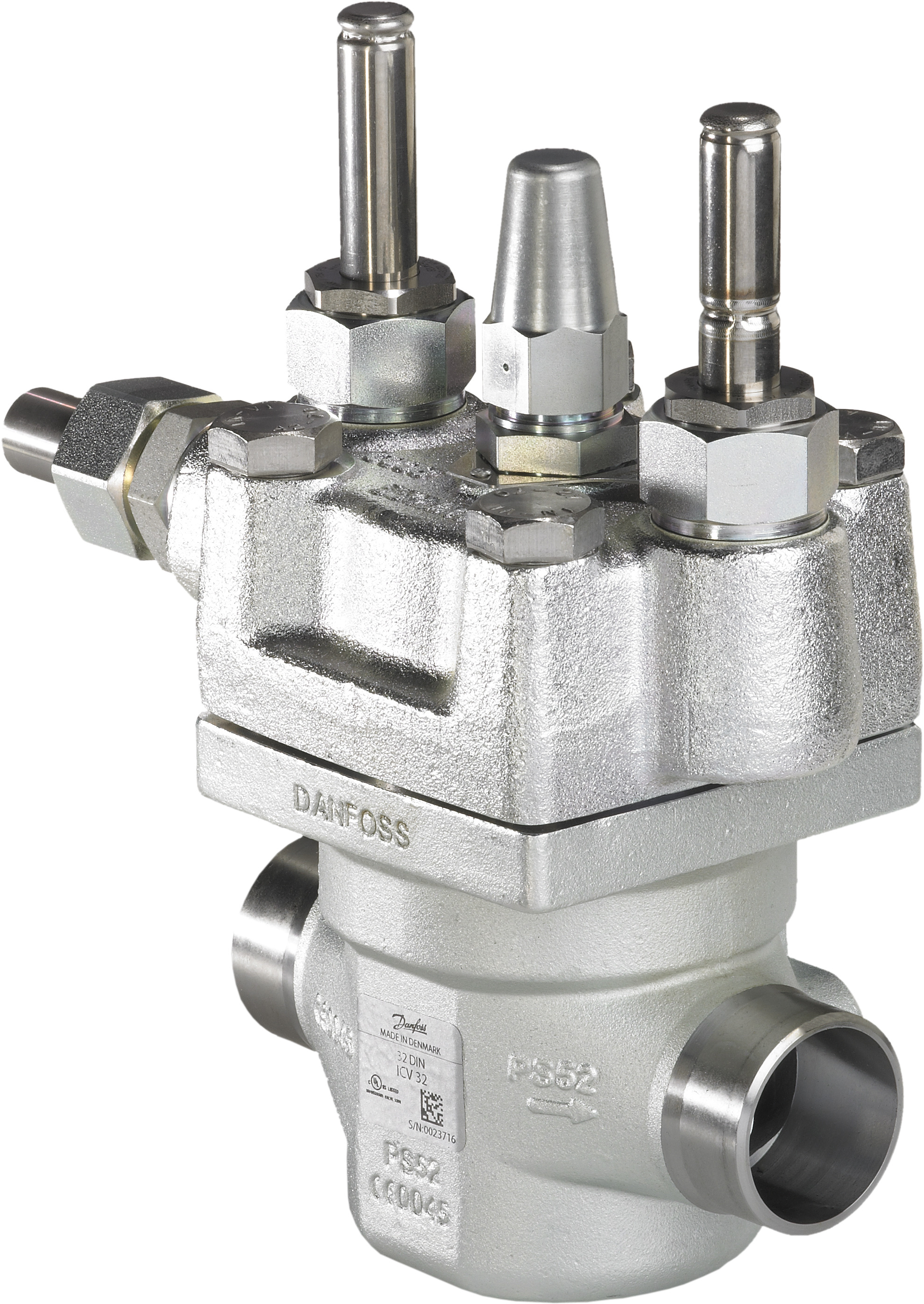 Danfoss ICLX — двухступенчатые клапаны ICLX 65 (D 80) Клапан соленоидный 027H8040  - Вид №9