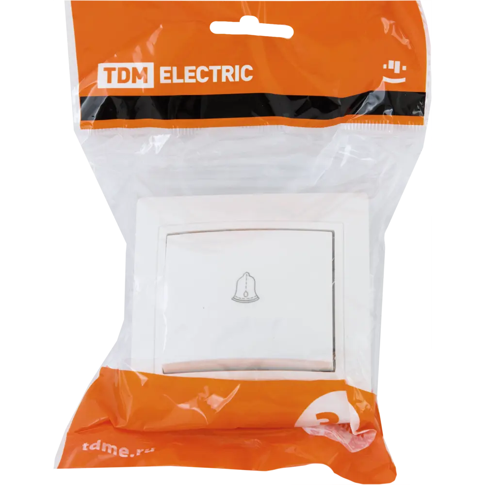 Кнопка звонка TDM ELECTRIC Таймыр - белая элегантность для вашего дома 85591339 STLM-0064424 - Вид №5