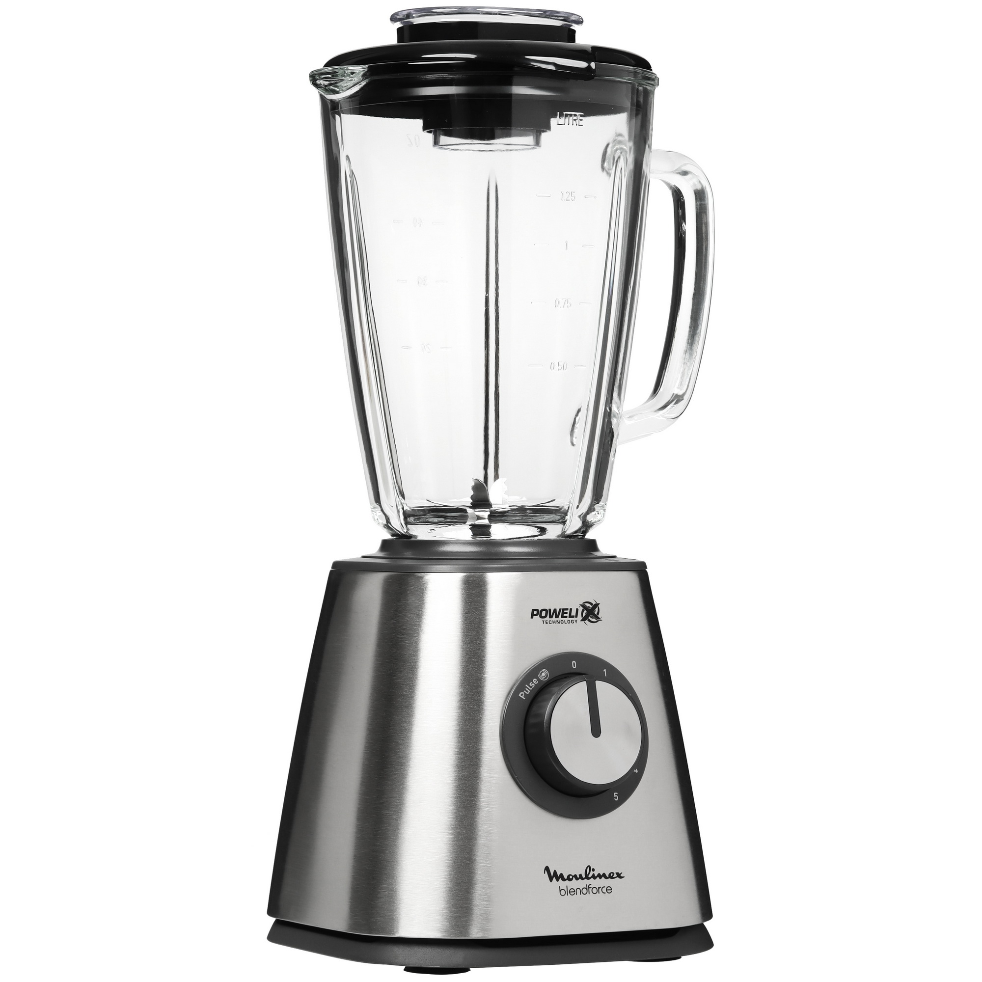 5323262 Блендер стационарный Moulinex Blendforce 2 LM439D10 серебристый STDN-0131798