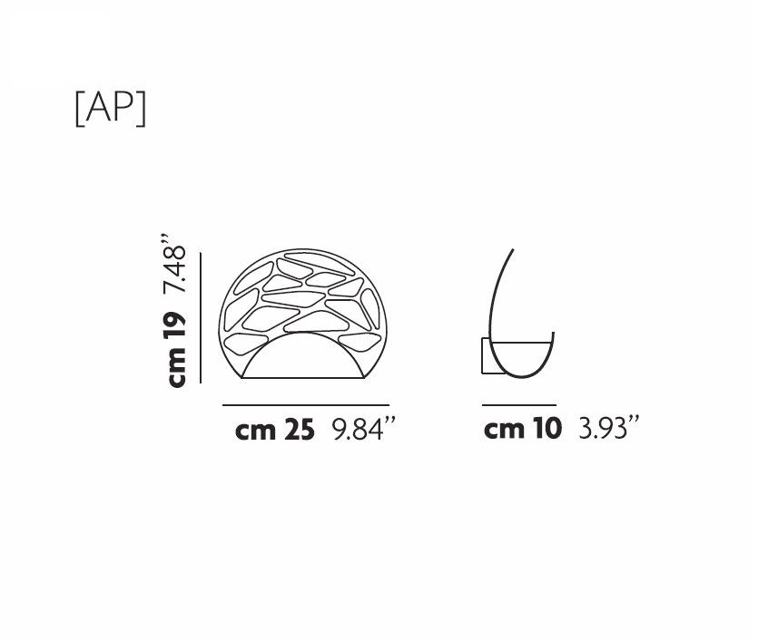 Studio Italia Design Kelly AP-PL bronze бра 106871 - Вид №3