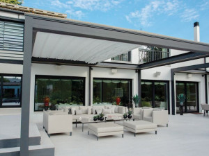 Самонесущая алюминиевая беседка