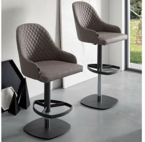 Ozzio Italia Стул кожаный с газлифтом  S509