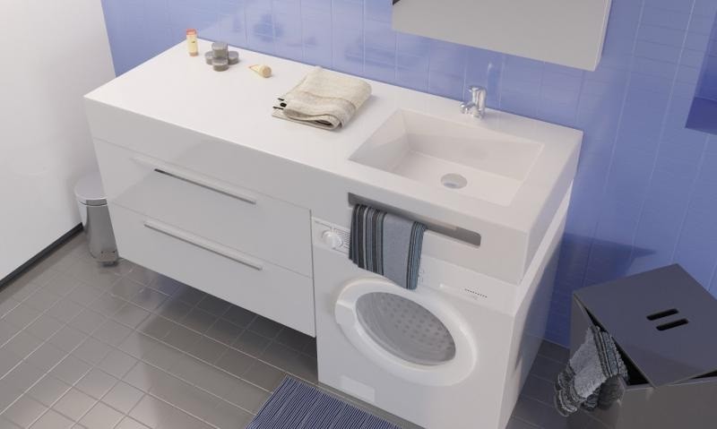 00924 Подвесная раковина настенная овальная Kolpa-San Kvadra белая - Вид №2