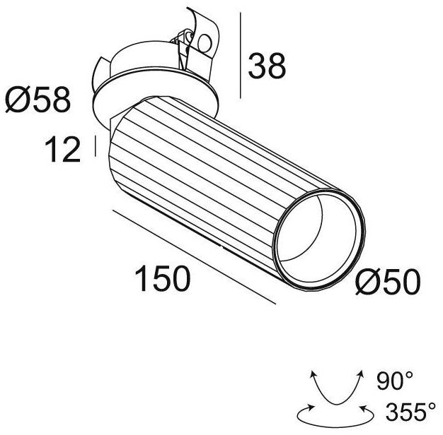 Delta Light Круглый регулируемый светильник Hedra sun-id-1464219 - Вид №4