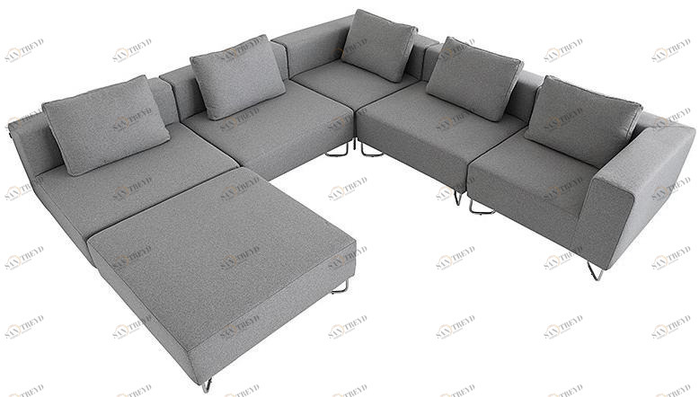 SOFTLINE Модульный тканевый диван Lotus sun-id-1482028