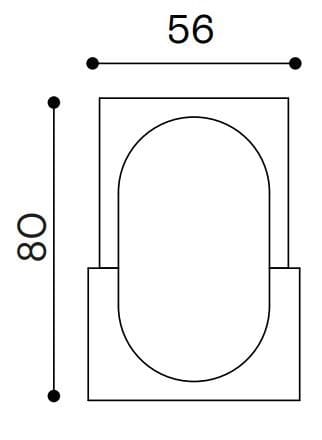 Прямоугольное зеркало с рамой стены Ex.T ностальгия ARCH-00096263 - Вид №3