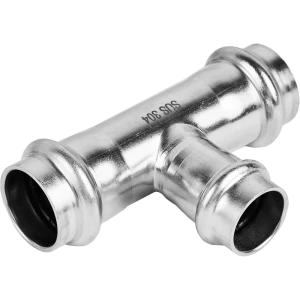 Тройник переходной Rommer 22x18x22 мм ВПр нержавеющая сталь 88011359 STLM-2086376